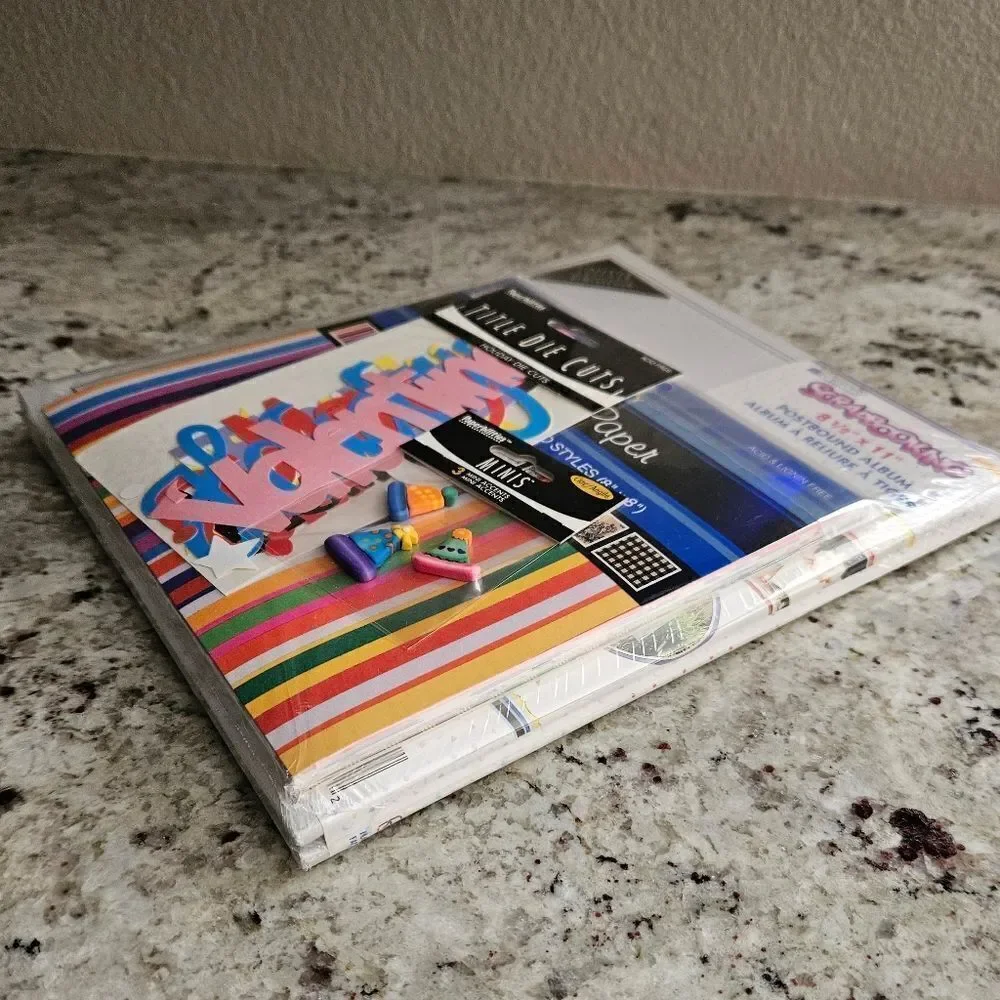 Scrapbooking Kit with Postbound Album